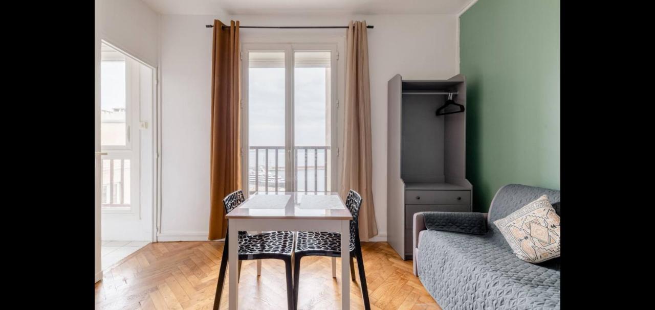 Vieux-Port, Panier, Magnifique Studio Avec Vue Sur Mer Марсель Экстерьер фото