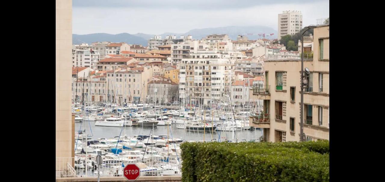 Vieux-Port, Panier, Magnifique Studio Avec Vue Sur Mer Марсель Экстерьер фото